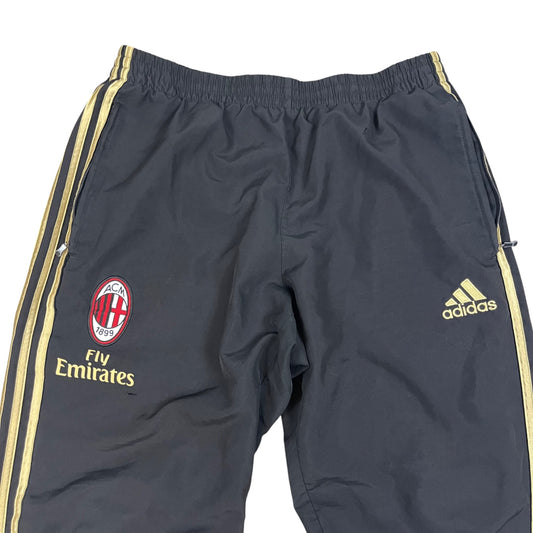 Adidas Retro AC Milan Trackpant in schwarz/gold Größe (M)