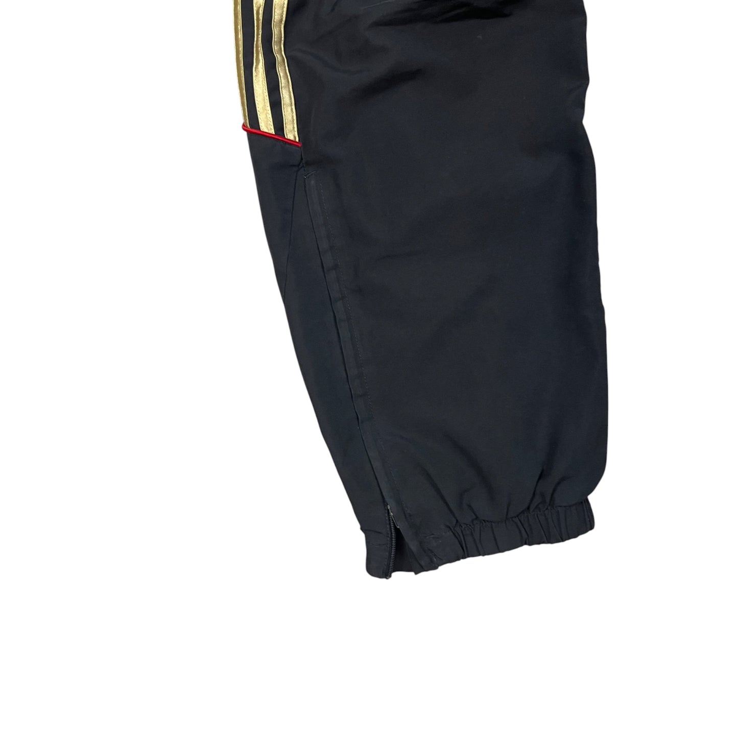 Adidas Retro AC Milan Trackpant in schwarz/gold Größe (M)