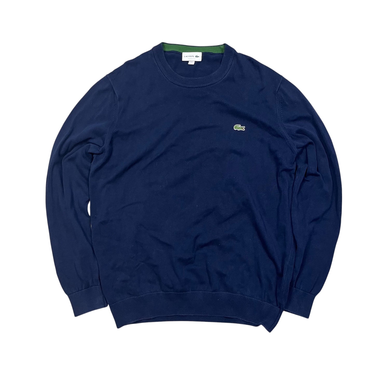 Lacoste Vintage Sweater in dunkelblau Größe (XL)