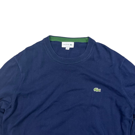 Lacoste Vintage Sweater in dunkelblau Größe (XL)
