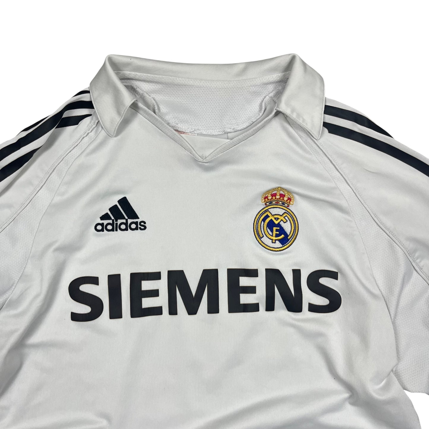 Adidas Real Madird Zidane Nr. 5 Trikot 2002/03 in weiß, schwarz Größe (S)