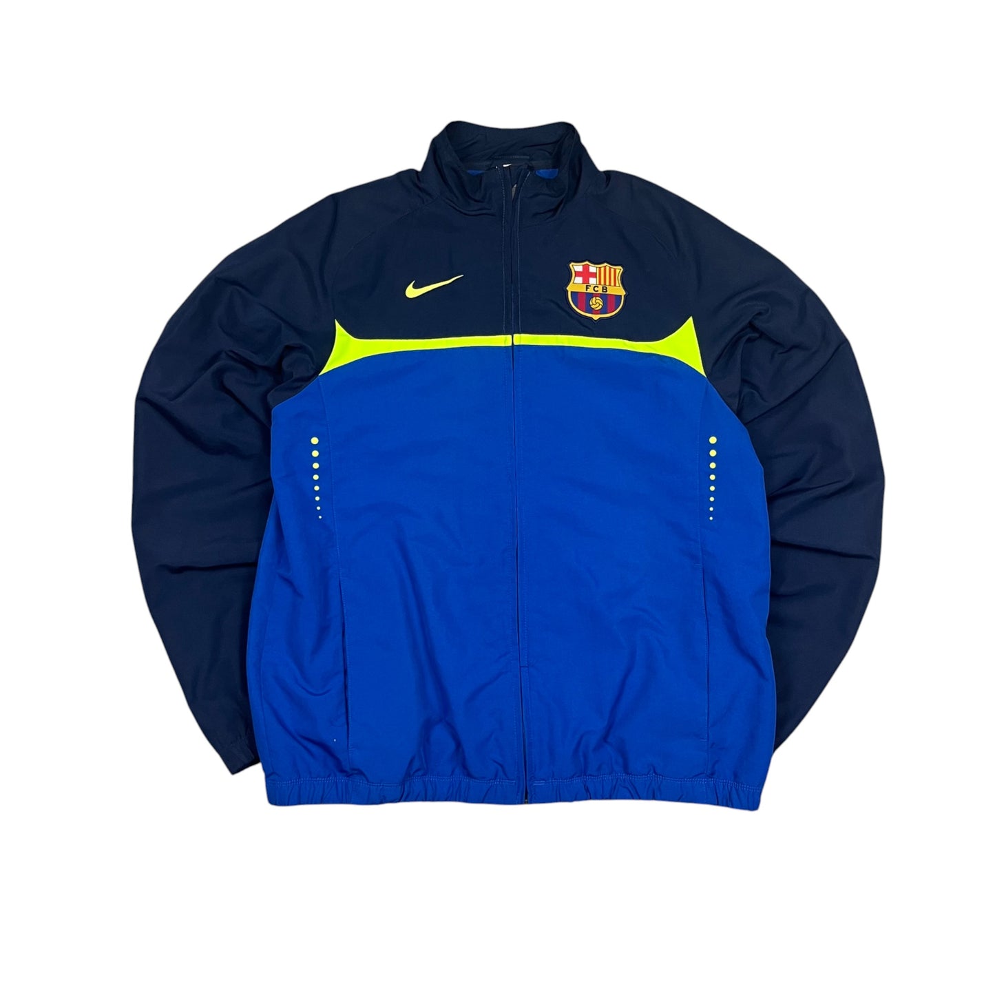 Nike Tiempo Retro FC Barcelona Tracksuite in blau/dunkelblau Größe (M)