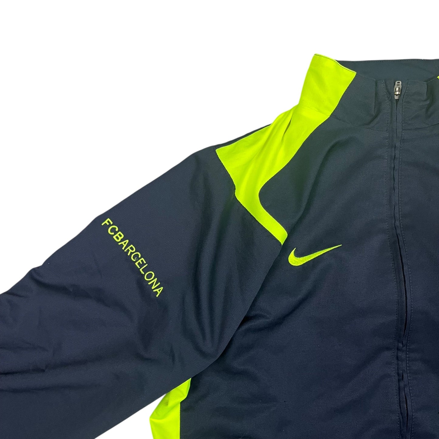 Nike Retro FC Barcelona Tracksuit in dunkelblau/gelb Größe (L)