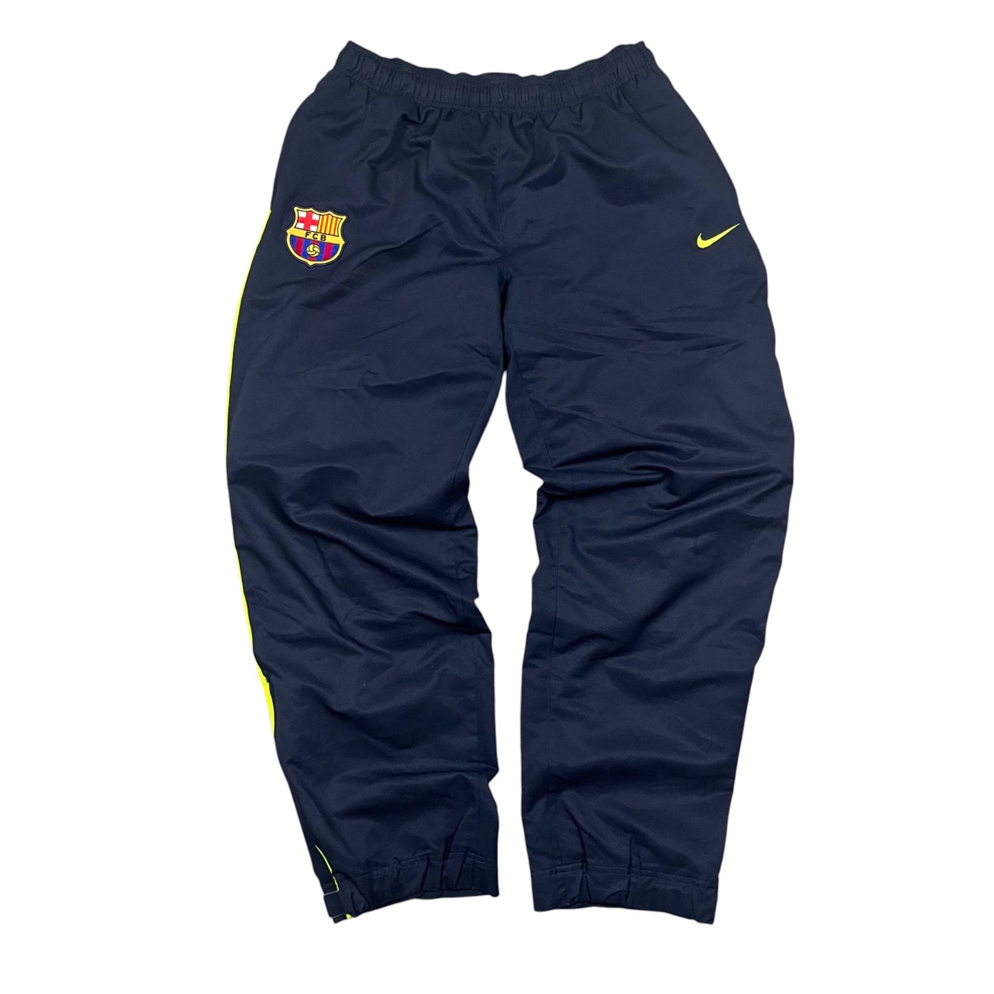 Nike Retro FC Barcelona Tracksuit in dunkelblau/gelb Größe (L)