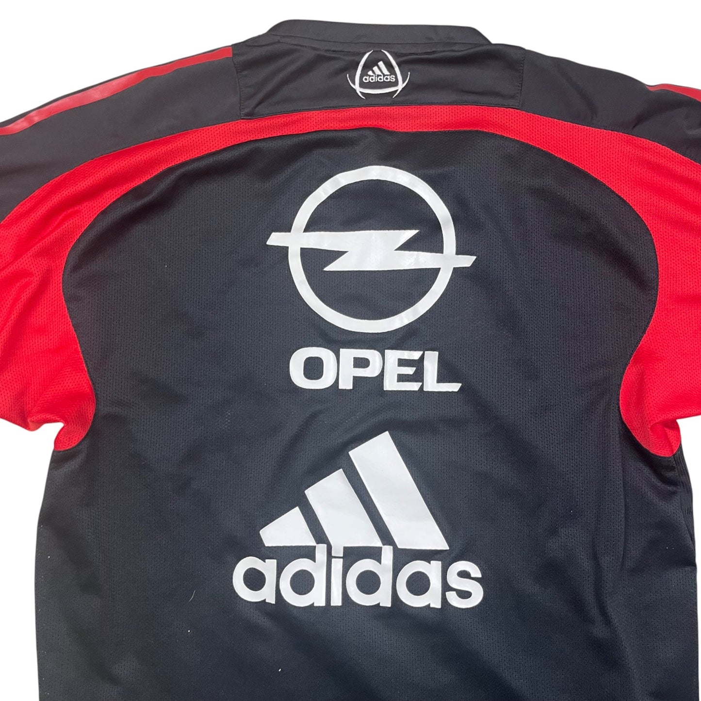 Adidas Retro AC Milan Trainingsshirt in schwarz/rot Größe (M)