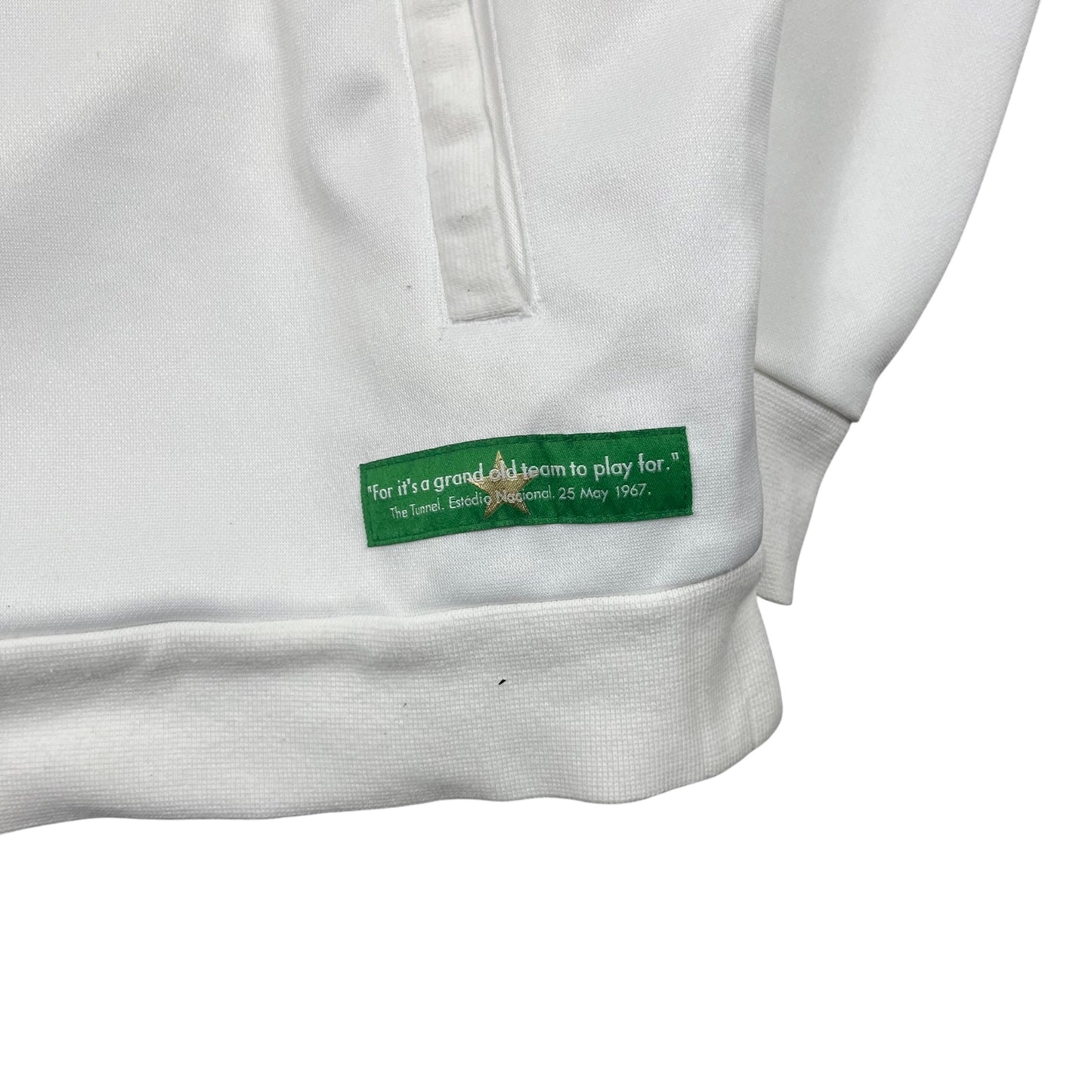Nike Celtic Rangers Pullover in weiß, grün Größe (L)