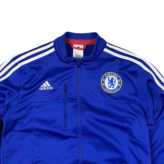 Adidas Chelsea Trainingsjacke in dunkelblau/weiß/rot Größe (M)