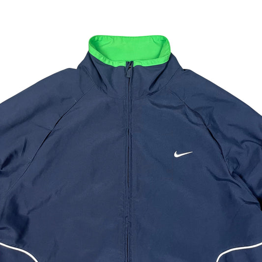 Nike Trackjacket in schwarz/weiß/grün Größe (L)