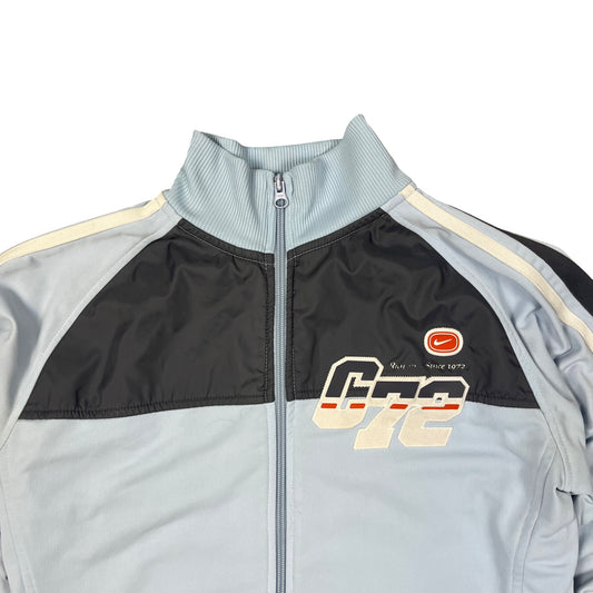 Nike Cortez 72 Trainingsjacke in babyblau/weiß/grau Größe (S)