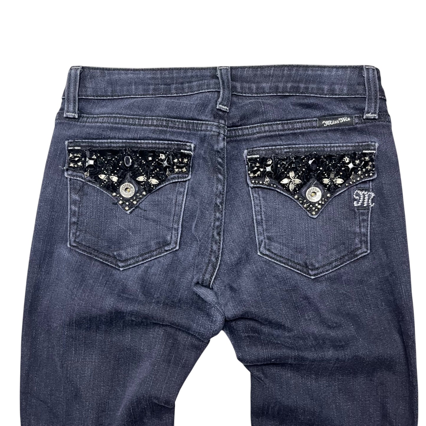Miss Me Bootcut Jeans in schwarz Größe (26)
