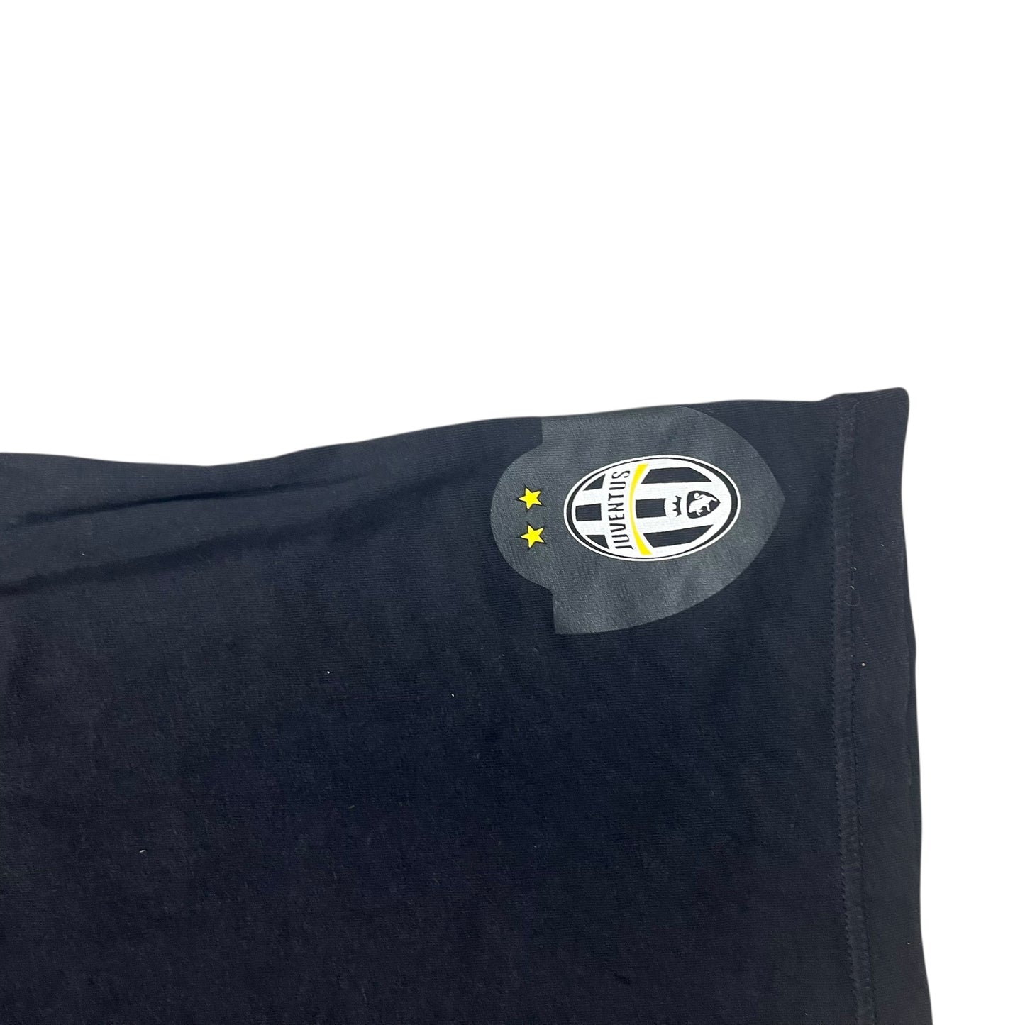 Nike Vintage Juventus Turin T-Shirt in schwarz, weiß, gelb Größe (S)