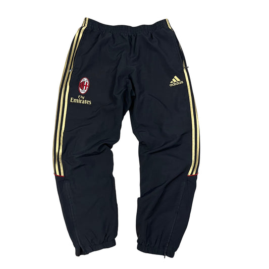 Adidas Retro AC Milan Trackpant in schwarz/gold Größe (M)