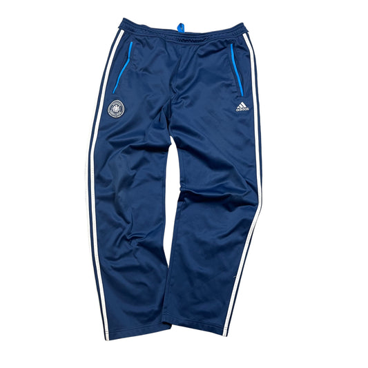 Adidas Deutschland Jogginghose in blau, weiß Größe (L)