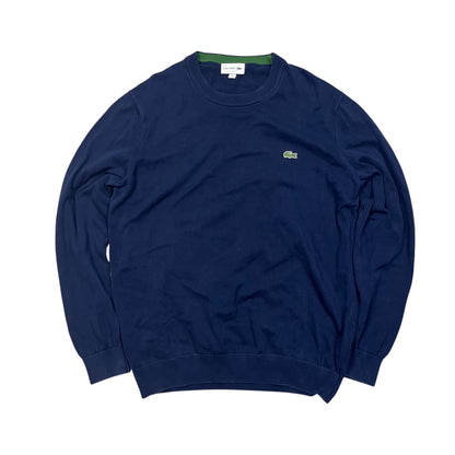 Lacoste Vintage Sweater in dunkelblau Größe (XL)