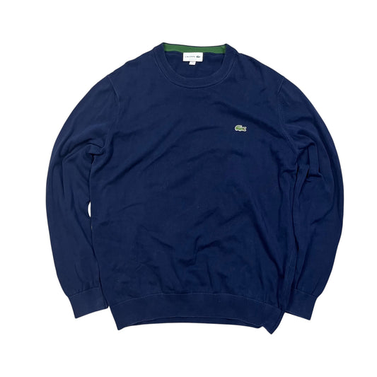 Lacoste Vintage Sweater in dunkelblau Größe (XL)