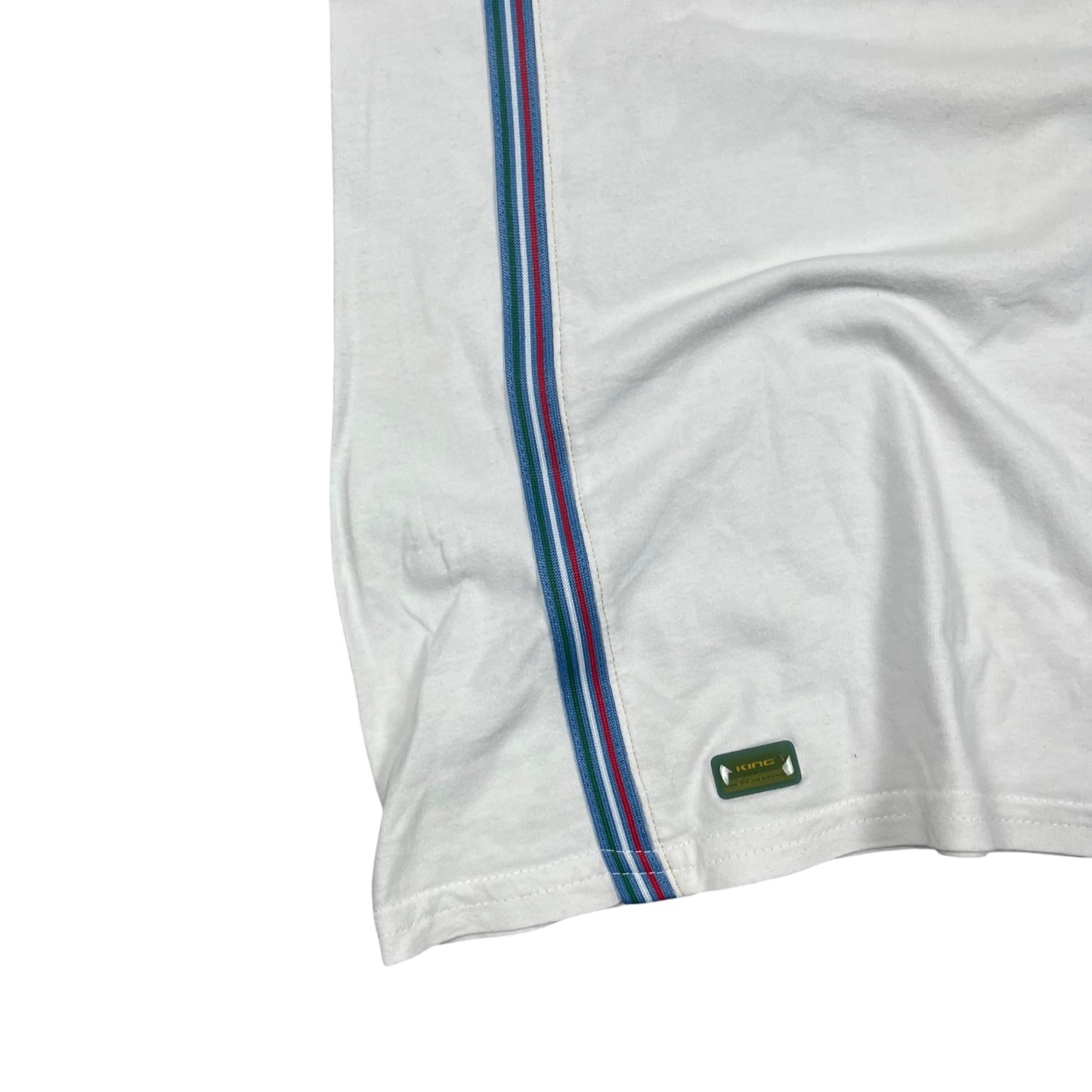 Puma Retro Italien T-Shirt in weiß/blau Größe (L)
