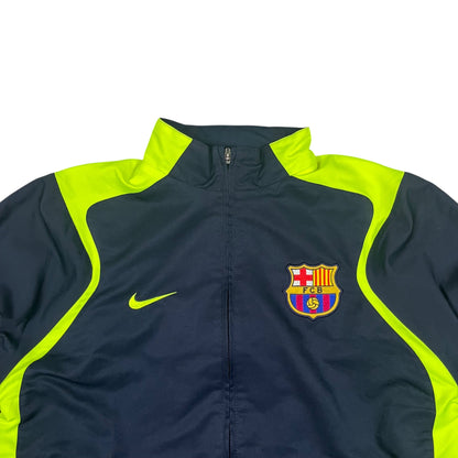 Nike Retro FC Barcelona Tracksuit in dunkelblau/gelb Größe (L)