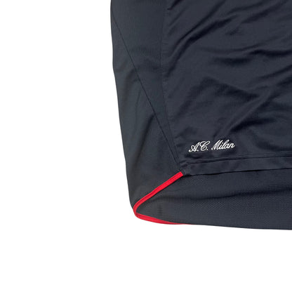 Adidas Retro AC Milan Trainingsshirt in schwarz/rot Größe (M)