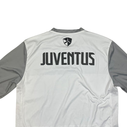 Nike Juventus Turin Langarm Trainingsshirt in grau/weiß/pink Größe (L)