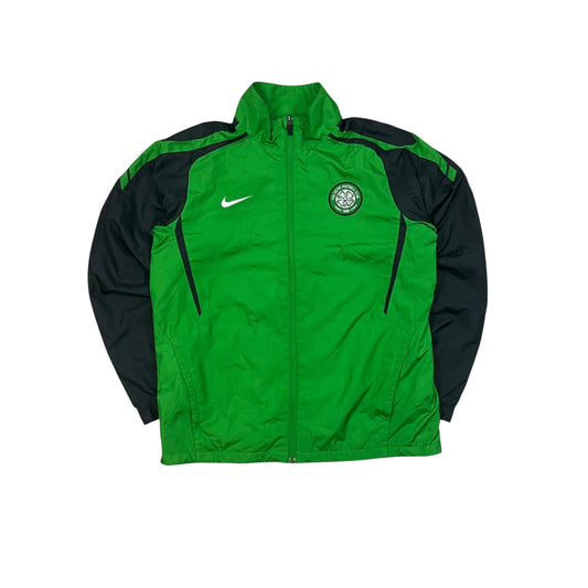 Nike Celtic Glasgow Retro Trainingsjacke in grün/schwarz Größe (L)