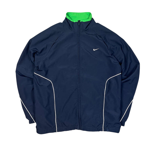 Nike Trackjacket in schwarz/weiß/grün Größe (L)