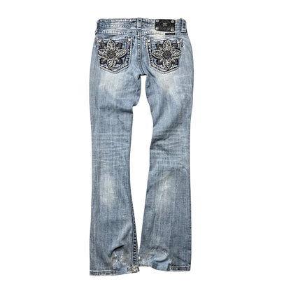 Miss Me Women Bootcut Jeans in hellblau Größe (26)