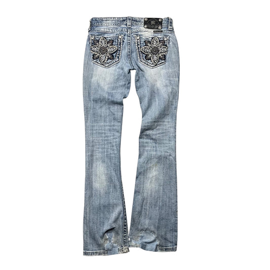 Miss Me Women Bootcut Jeans in hellblau Größe (26)