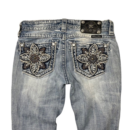 Miss Me Women Bootcut Jeans in hellblau Größe (26)