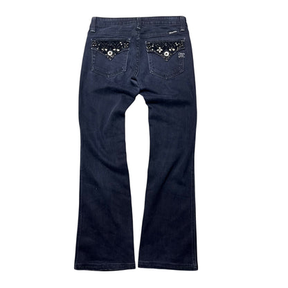 Miss Me Bootcut Jeans in schwarz Größe (26)
