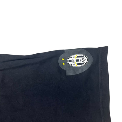 Nike Vintage Juventus Turin T-Shirt in schwarz, weiß, gelb Größe (S)
